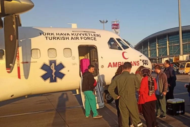 MSB: Samsun’dan İstanbul’a akciğer grefti başarıyla ulaştırıldı